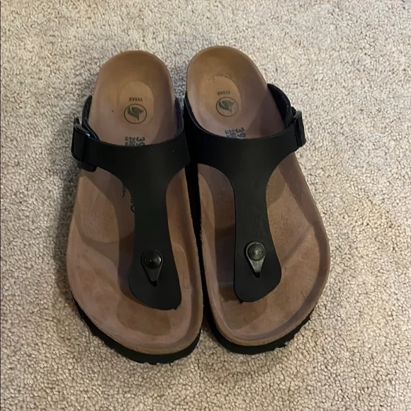 Papillio Vegan Black Sandals - Picture 3 of 4